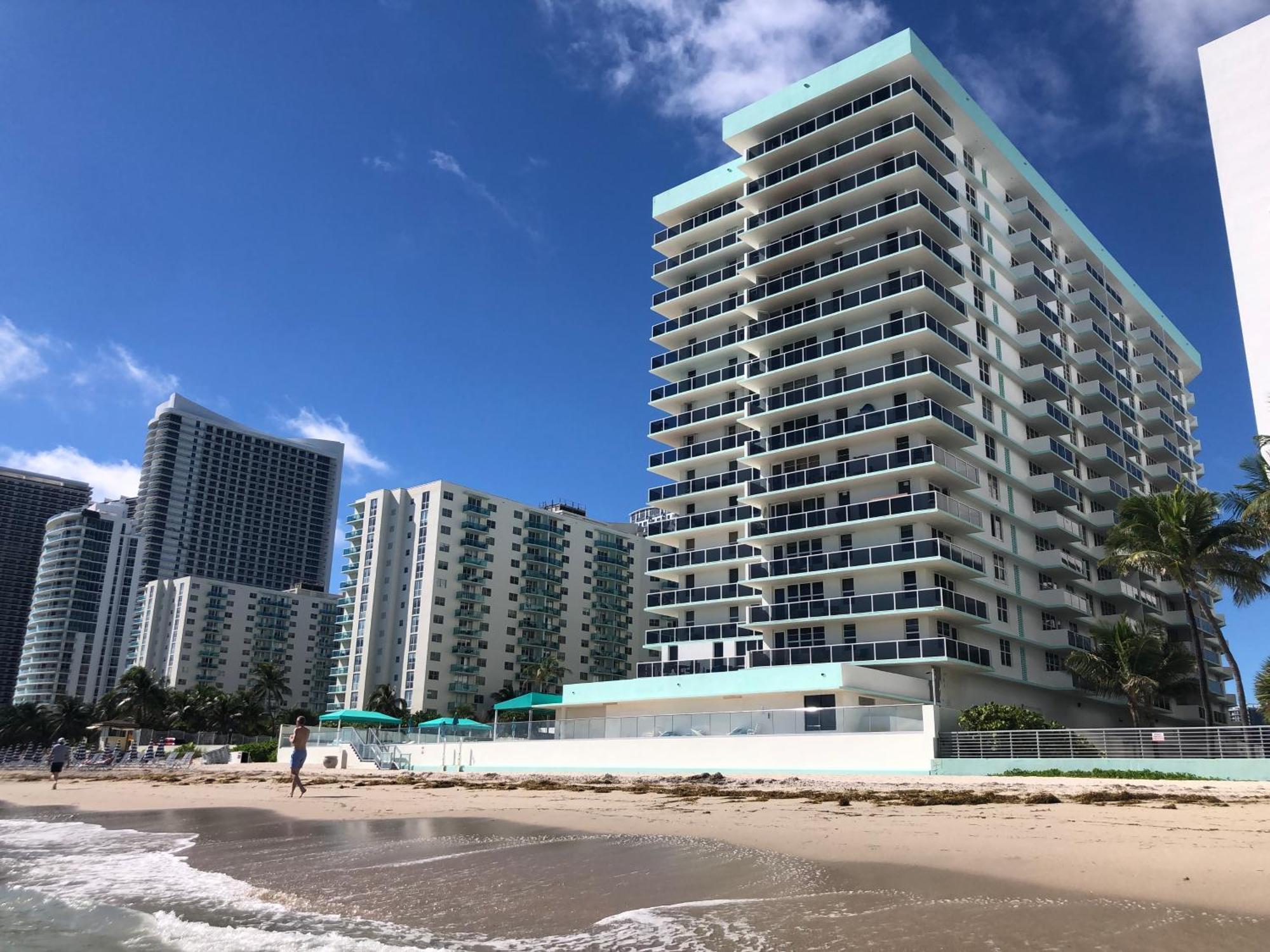 Penthouse Beach Front 1St Line, 2 Bedroom 2 Ba, New Decoration & Furnitures, Unobstructed View Of The Beautiful Atlantic, Free Parking Hollywood Bagian luar foto
